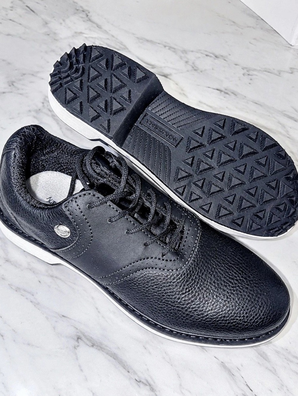 Men’s Golf Shoes Black Sneakers NEW
